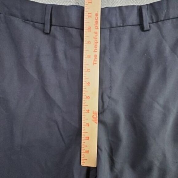 Banana Republic Pant W34xL34 Slim Navy Smart-Weight Performance Wool Blend - Picture 12 of 16